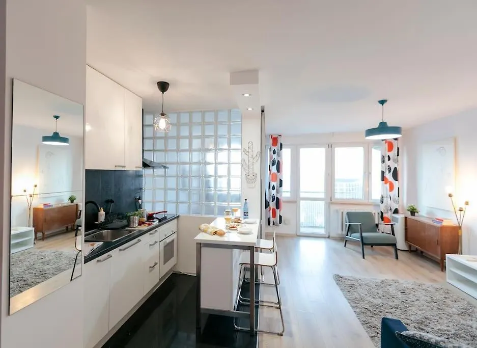 Wawaview! Studio With An Amazing View! Powisle. Warszawa Polska