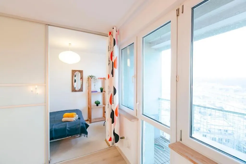 Wawaview! Studio With An Amazing View! Powisle. Warszawa Apartament