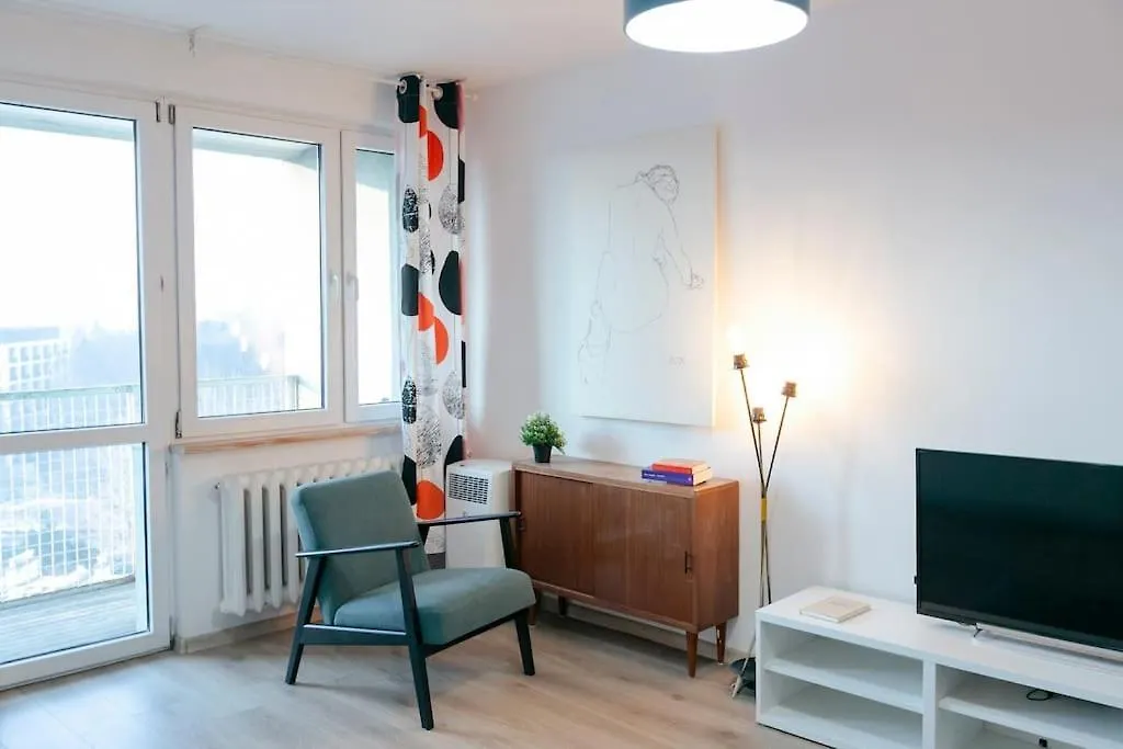 Apartament Wawaview! Studio With An Amazing View! Powisle. Warszawa Polska