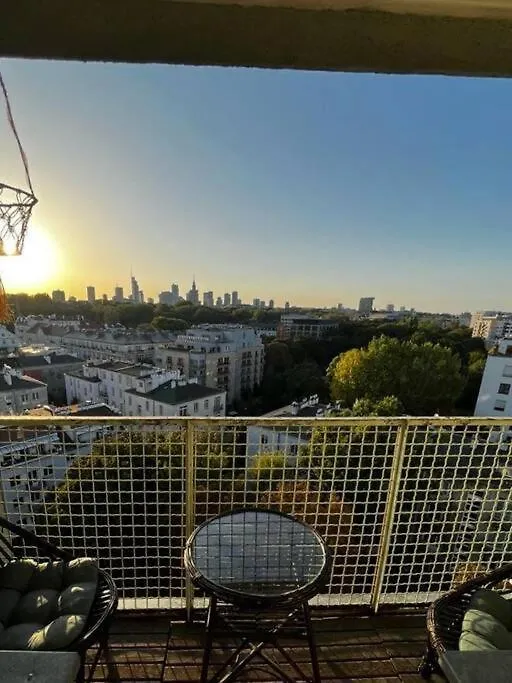 Wawaview! Studio With An Amazing View! Powisle. Warsaw Apartment